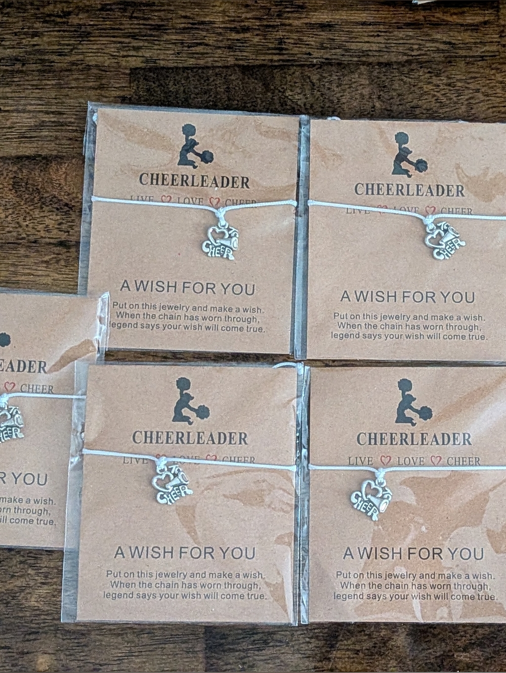 Cheerleading Cheer Bracelet Lot 7